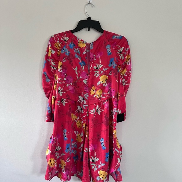 ZARA Floral Frill Romper Ruffle Romper Sz Medium Multicolor - Picture 11 of 12